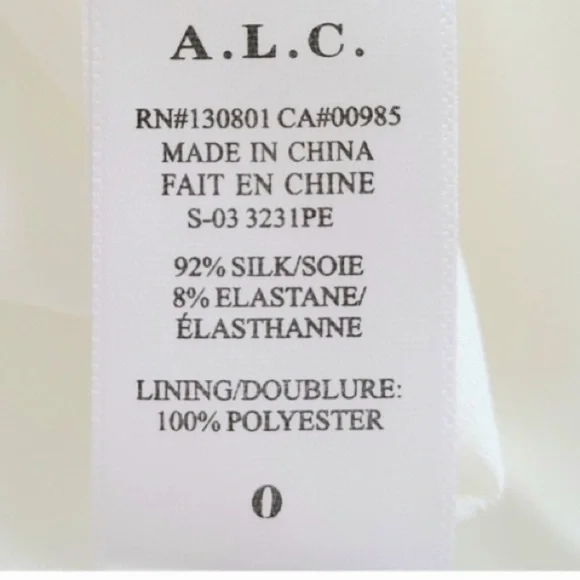 A.L.C. Brien NWT Skirt Black White Floral Print Stretch Silk Flouncy Mini Skirt - Picture 4 of 9